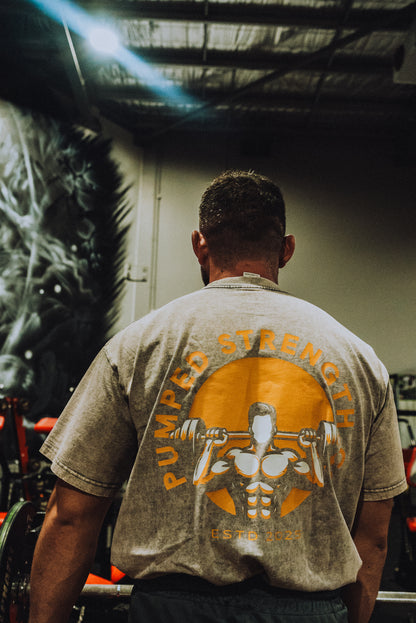 Pumped Strength Logo Unisex Tee