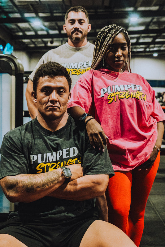 Pumped Strength Logo Unisex Tee